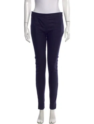 Pre-owned Acne Studios Wool Skinny Leg Pants In Blue