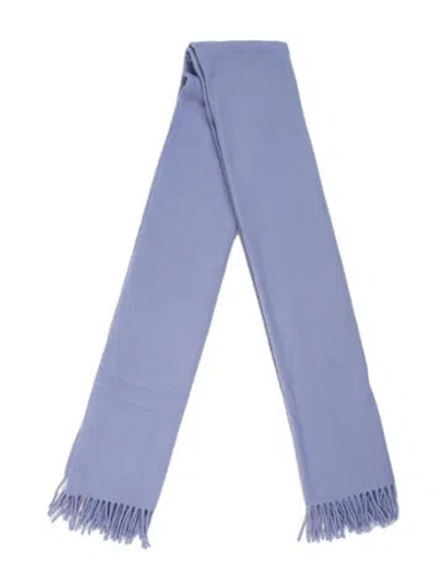 Pre-owned Acne Studios Wool Stole In Blue