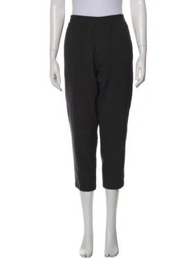 Pre-owned Acne Studios Wool Straight Leg Pants In Blue