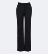 Acne Studios Wool Straight Pants In Black