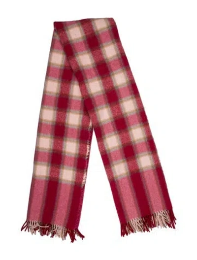 Pre-owned Acne Studios Wool Striped Scarf In Multi