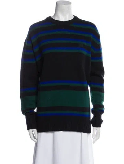 Pre-owned Acne Studios Wool Striped Sweater In Multi