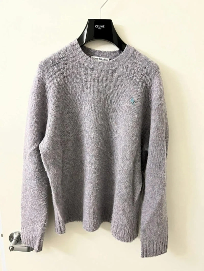 Pre-owned Acne Studios Wool Sweater In Lavender