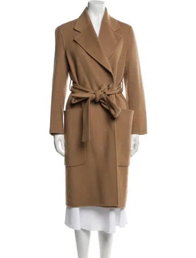 Pre-owned Acne Studios Wool Trench Coat In Neutral