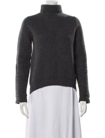 Pre-owned Acne Studios Wool Turtleneck Sweater In Blue