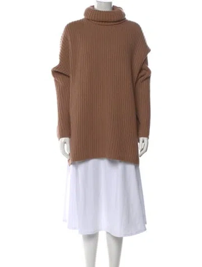 Pre-owned Acne Studios Wool Turtleneck Sweater In Brown