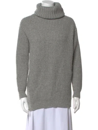 Pre-owned Acne Studios Wool Turtleneck Sweater In Gray