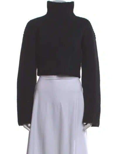 Pre-owned Acne Studios Wool Turtleneck Sweater In Gray