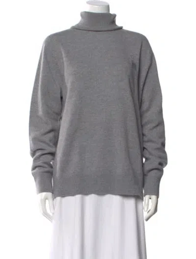 Pre-owned Acne Studios Wool Turtleneck Sweater In Gray