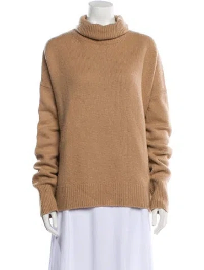 Pre-owned Acne Studios Wool Turtleneck Sweater In Neutral