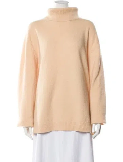 Pre-owned Acne Studios Wool Turtleneck Sweater In Neutral