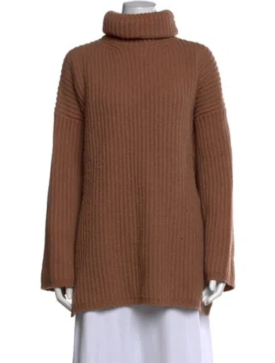 Pre-owned Acne Studios Wool Turtleneck Sweater In Neutrals
