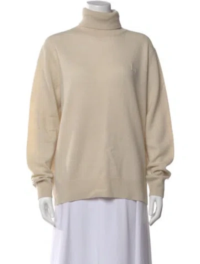 Pre-owned Acne Studios Wool Turtleneck Sweatshirt W/ Tags In Neutral