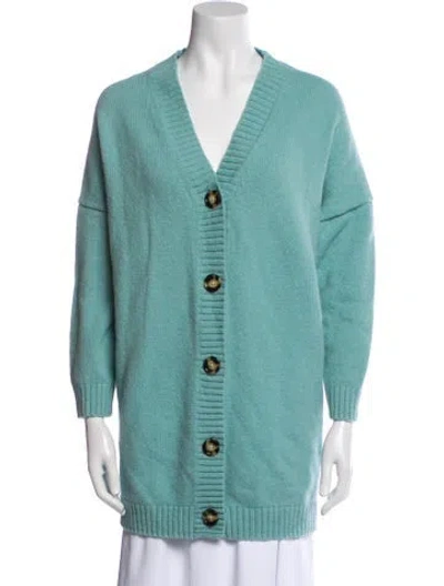 Pre-owned Acne Studios Wool V-neck Sweater In Multi