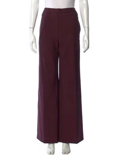 Pre-owned Acne Studios Wool Wide Leg Pants W/ Tags In Brown