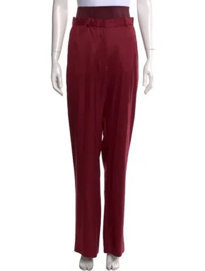 Pre-owned Acne Studios Wool Wide Leg Pants W/ Tags In Multi