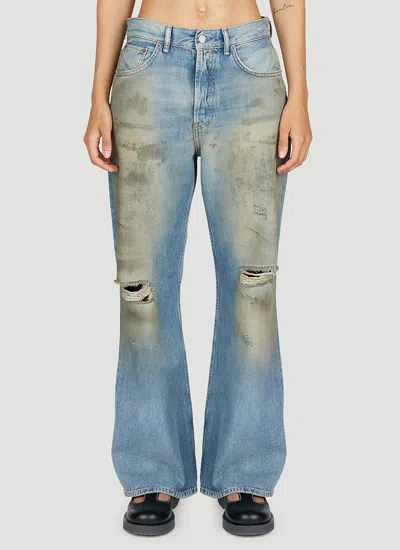 Acne Studios Worn In Jeans In Blue