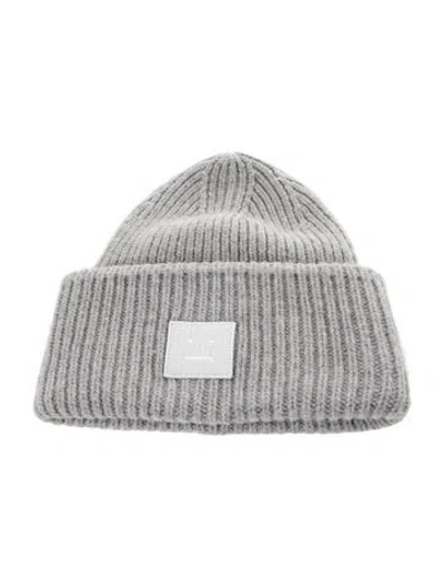 Pre-owned Acne Studios Woven Beanie In Grey