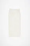 Acne Studios Woven Skirt In Off White