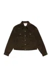 Acne Studios Wowen Jacket In Brown