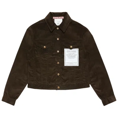 Pre-owned Acne Studios Wowen Jacket 'dark Brown' | Men's Size L