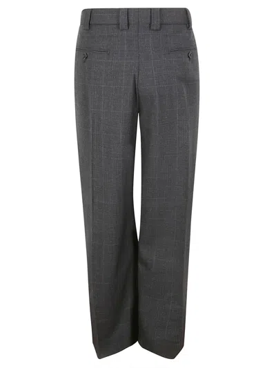 Acne Studios Wrap Tailored Trousers In Black