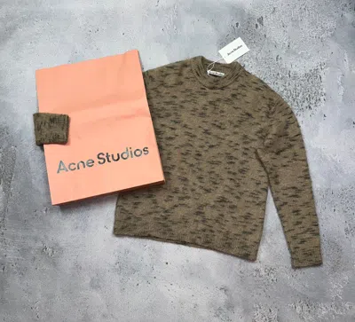 Pre-owned Acne Studios X Avant Garde Acne Studios Mohair Sweater Avant Garde Style Wool A In Brown