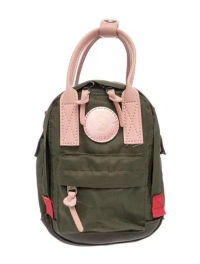 Pre-owned Acne Studios X Fjallraven Nylon Backpack In Green