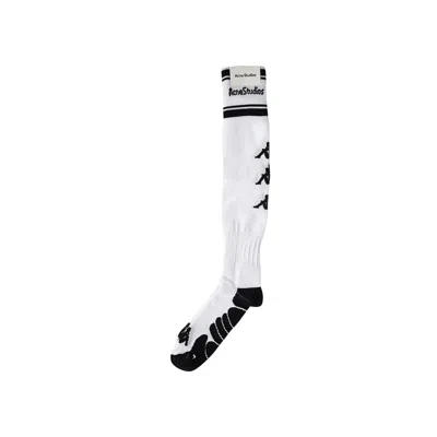 Pre-owned Acne Studios X Kappa Socks 'white' | Men's Size 41