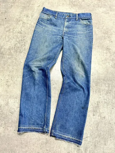 Pre-owned Acne Studios X Our Legacy ᶠᵃⁿᶜʸᵍᵘʸ 80's Vintage Baggy Washed Denim Jeans Wide Leg Y2k In Blue