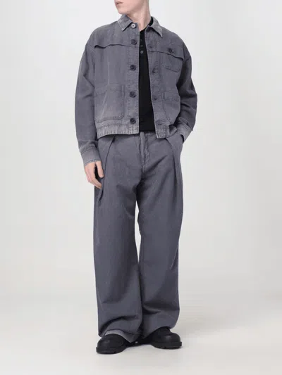 Pre-owned Acne Studios X Our Legacy Nwot 48/m - Linen/cotton Pleated Chino - Made In Italy In Faded Blue