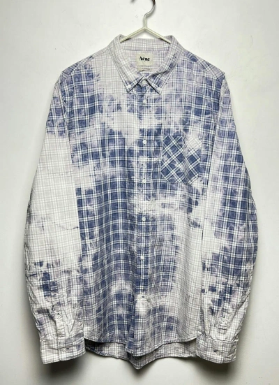Pre-owned Acne Studios X Vintage 1/1 Vintage Bleached Shirt L-xl In Corrosion