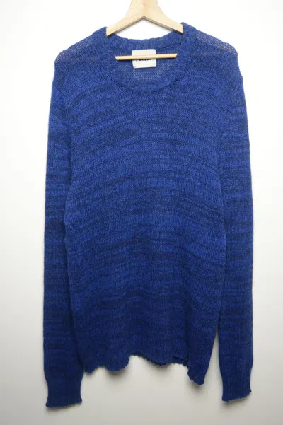 Pre-owned Acne Studios X Vintage Acne Mohair Oversized Sweater In Blue