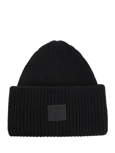 Acne Studios Yal Wool Hat Hats Black