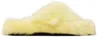 Acne Studios Blurr Shearling Flip Flop
