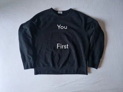 Pre-owned Acne Studios You First Sweater In Black