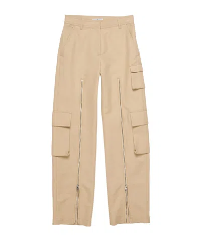 ACNE STUDIOS ACNE STUDIOS LAYERED SATIN TROUSERS