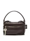 Acne Studios Zip-fastening Tote Bag In Brown