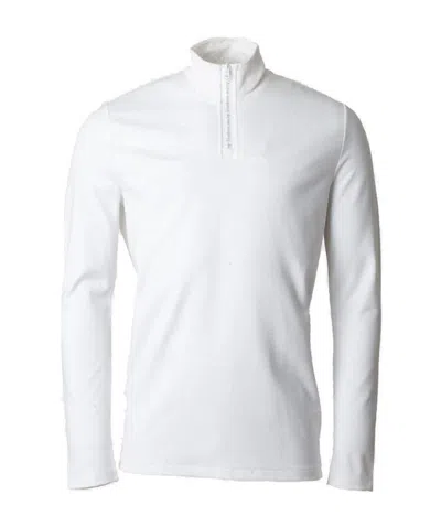 Acne Studios Zip-fit Sweatshirt In White