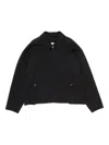 Acne Studios Zip-front Jacket In Black