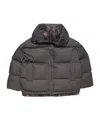 Acne Studios Zip Plaid Jacket In Gray