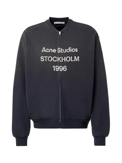 Acne Studios Zip Sweater Black