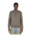 Acne Studios Zip Sweater In Gray