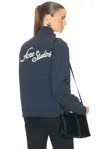 Acne Studios Zip Sweatshirt In Blue