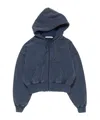 Acne Studios Zip-up Hoodie In Blue