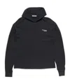 Acne Studios Zip-up Roll-neck Sweater In Black