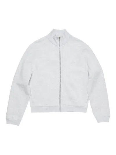 Acne Studios Zip-up Sweatshirt In Gray