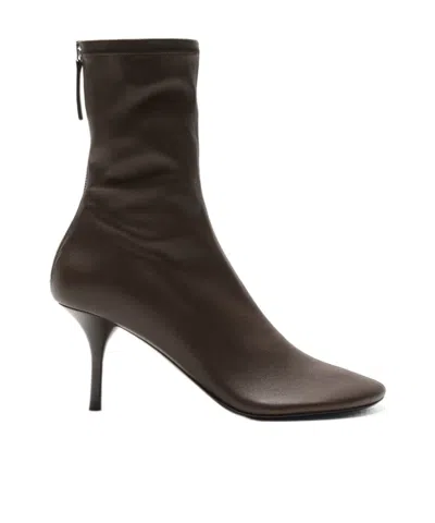 ACNE STUDIOS ZIPPERED ANKLE BOOTS