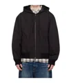 Acne Studios Zippered Casual Jacket In Black