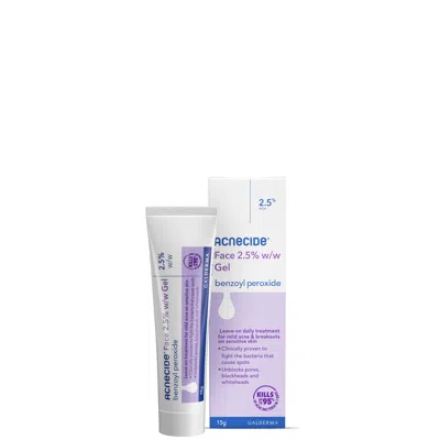 Acnecide Face Gel Spot Treatment With 2.5% Benzoyl Peroxide 15g